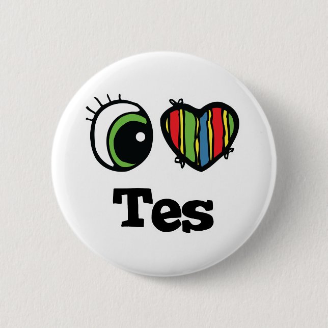 Ich liebe Tes Button (Vorderseite)