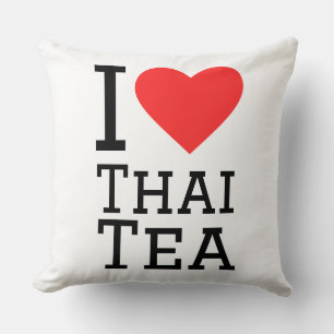 Ich liebe Thai-Tee Kissen