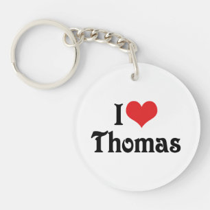 Ich liebe Thomas Schlüsselanhänger