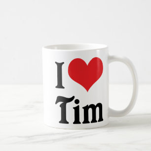 Ich liebe Tim Kaffeetasse