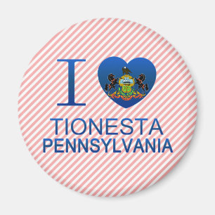 Ich liebe Tionesta, PA Magnet