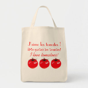 Ich Liebe Tomaten! Tragetasche