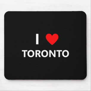 Ich liebe Toronto Kanada Stadt Tourist Souvenir Mousepad