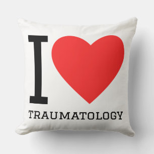 Ich liebe Traumatologie Kissen