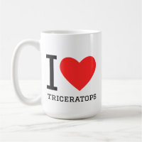 Ich liebe Triceratops