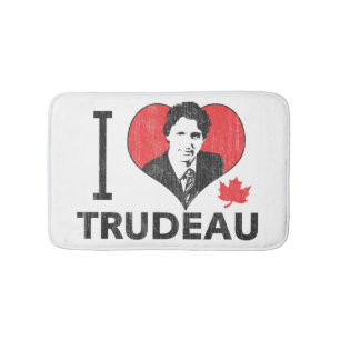 Ich liebe Trudeau Badematte