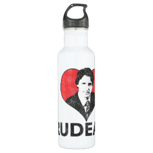 Ich liebe Trudeau Trinkflasche