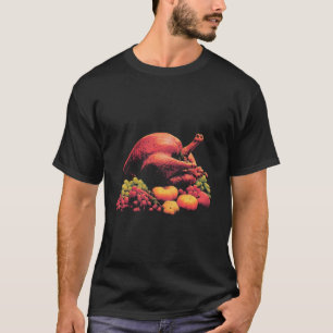Ich liebe Truthahn-Design mit einem Truthahn darau T-Shirt