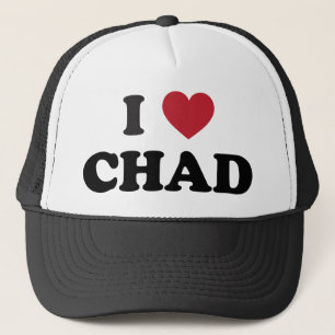Ich liebe Tschad Truckerkappe