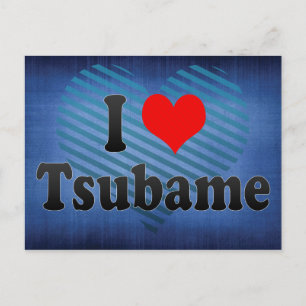 Ich Liebe Tsubame, Japan. Aisuru Tsubame, Japan Postkarte