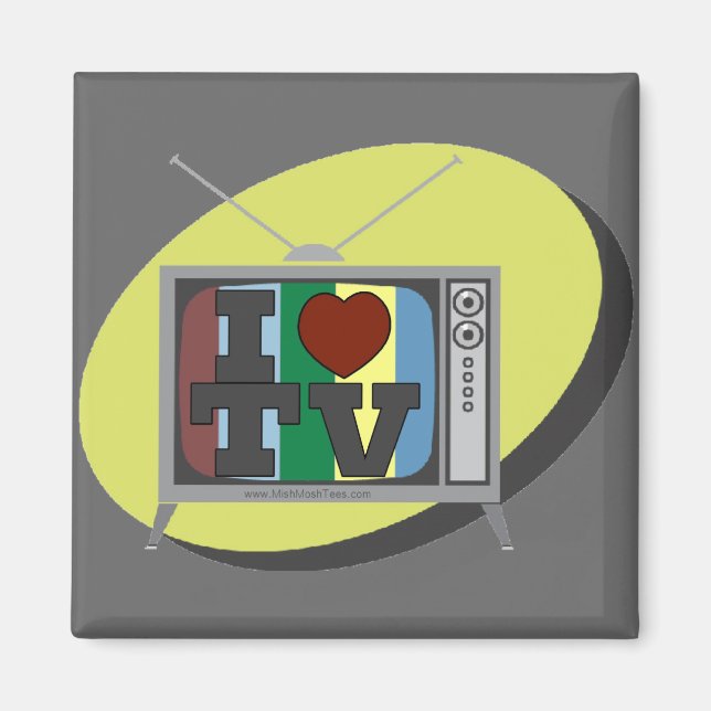 ICH LIEBE TV MAGNET (Vorne)