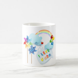 Ich Liebe U Mama Kaffeetasse