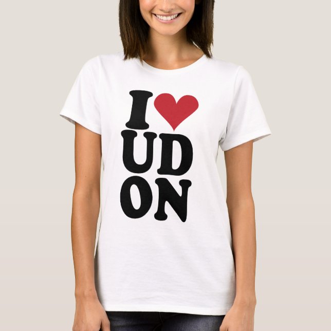 Ich-Liebe-UDON T-Shirt (Vorderseite)