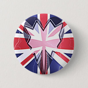 Ich liebe UK Button