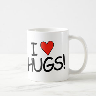 Ich liebe Umarmungen Tasse