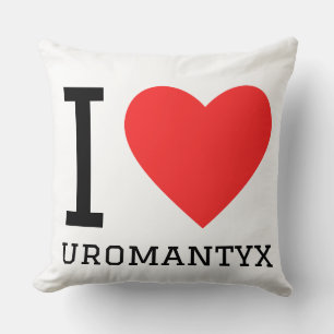 Ich liebe Uromantyx  Kissen