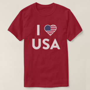 Ich liebe USA Amerika 250. Jubiläums-T-Shirt T-Shirt