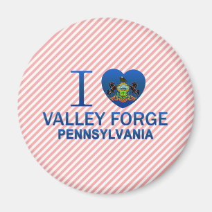 Ich liebe Valley Forge, PA Magnet