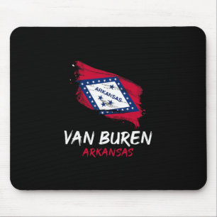 Ich liebe Van Buren Arkansas Splatter Trip Urlaub Mousepad