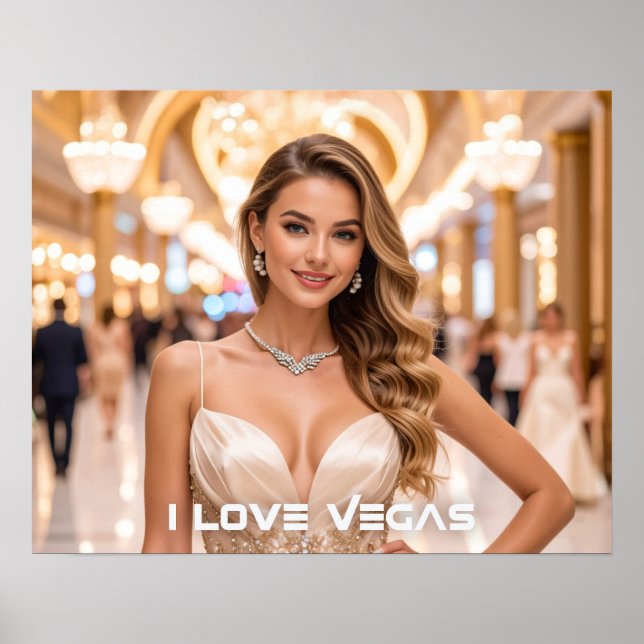 ICH LIEBE VEGAS POSTER (Vorne)