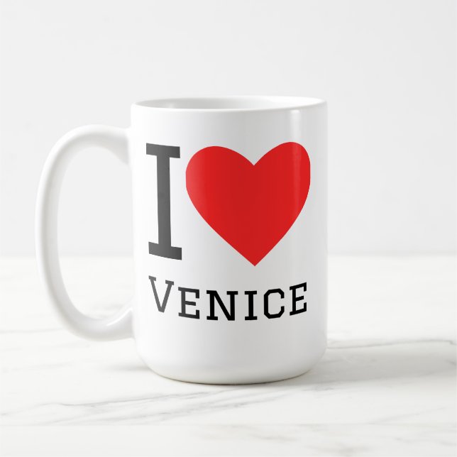 Ich liebe Venedig Kaffeetasse (Links)