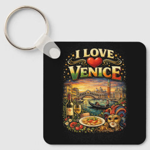 Ich liebe Venedig Schlüsselanhänger