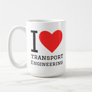 Ich liebe Verkehrstechnik Kaffeetasse