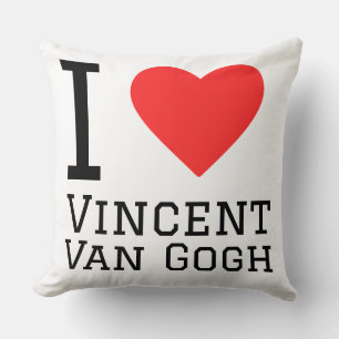 ich liebe Vincent Van Gogh Kissen