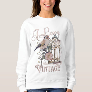 Ich liebe Vintage  Sweatshirt