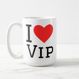 Ich liebe Vip Kaffeetasse
