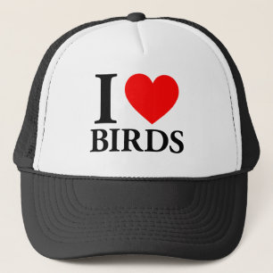 Ich liebe Vögel Truckerkappe