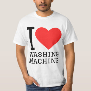 Ich liebe Waschmaschine T-Shirt