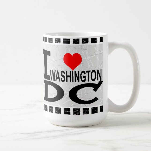 Ich liebe Washington D.C   - Tassen (Rechts)
