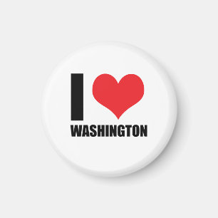 Ich liebe Washington Magnet