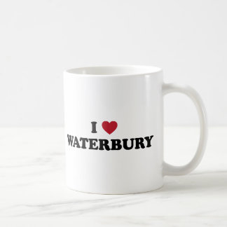 Ich liebe Waterbury Connecticut Kaffeetasse