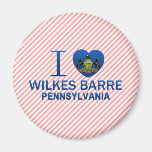 Ich liebe Wilkes Barre, PA Magnet