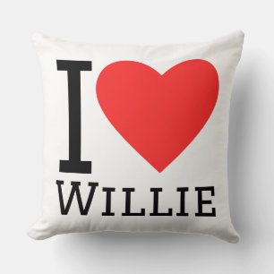 Ich liebe Willie Kissen