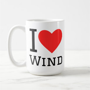 Ich liebe Wind Kaffeetasse