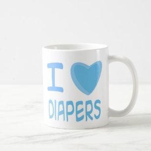 Ich liebe Windeln Kaffeetasse