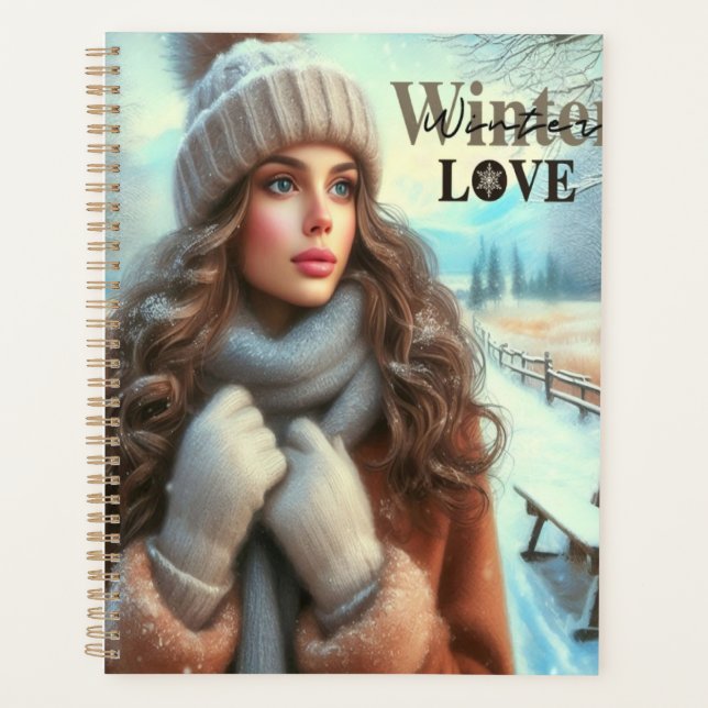 Ich Liebe Winter Planer (Vorderseite)