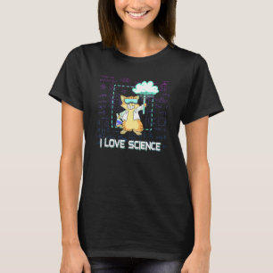 Ich liebe Wissenschaft Chemie Cooler Wissenschaftl T-Shirt