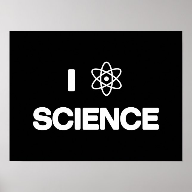 Ich liebe Wissenschaft Poster (Vorne)