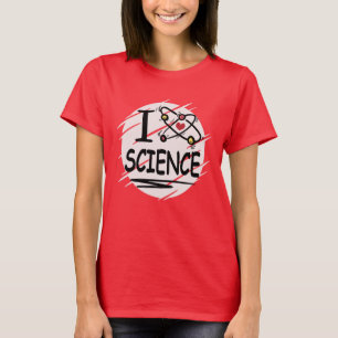 Ich liebe Wissenschaft T-Shirt