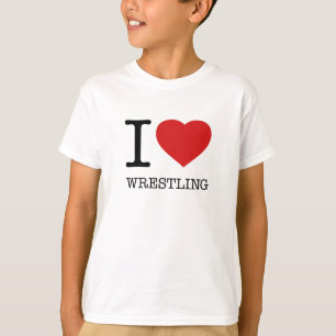 Ich liebe Wrestling T-Shirt