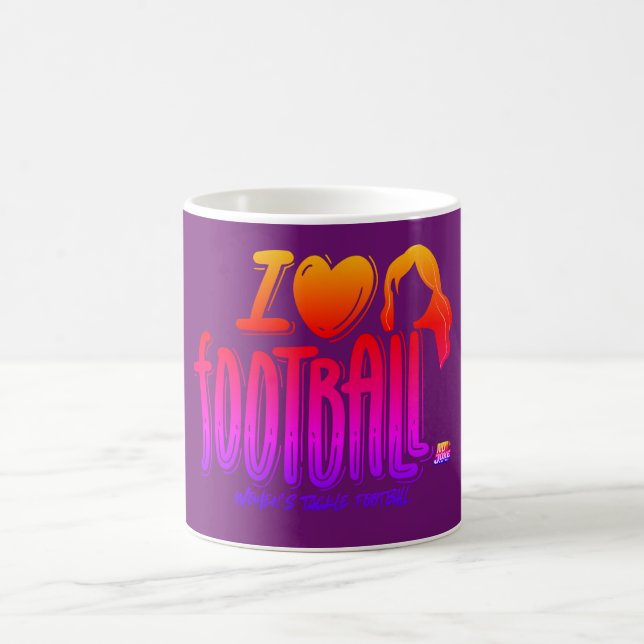 Ich liebe WTF Kaffeetasse (Mittel)