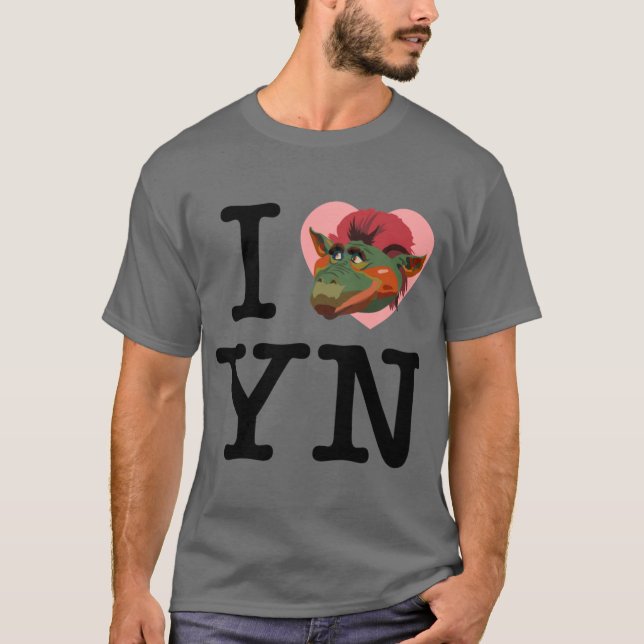 Ich liebe Yew Nork T-Shirt (Vorderseite)