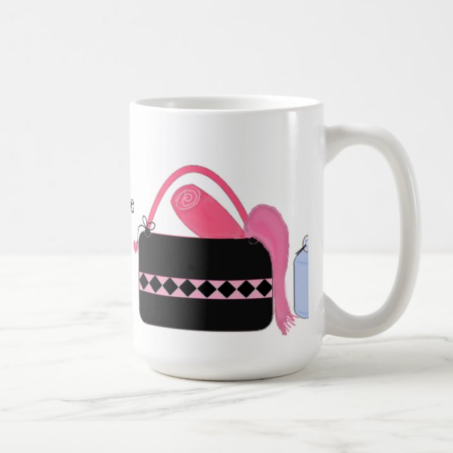 Ich Liebe Yoga mit Yoga Gear Kaffeetasse (Rechts)