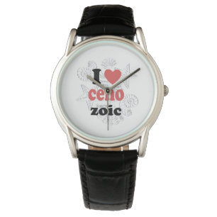 Ich liebe zenozoisches lustiges Zitat für Wissensc Armbanduhr