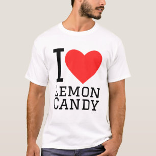 Ich Liebe Zitronenbonbons T-Shirt