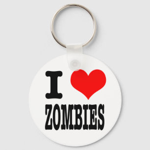 ICH LIEBE ZOMBIES SCHLÜSSELANHÄNGER